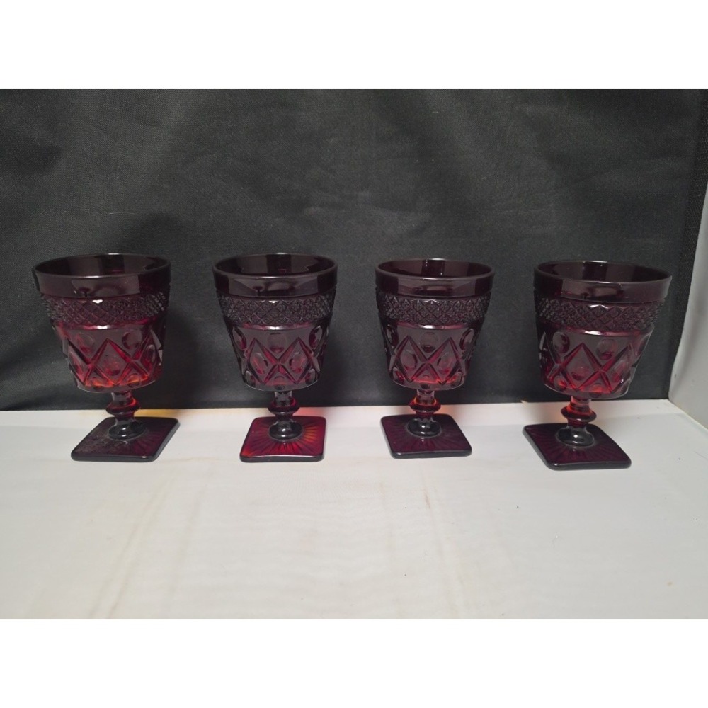 Vintage Imperial Glass Lot of 4 GLOWS 1930's